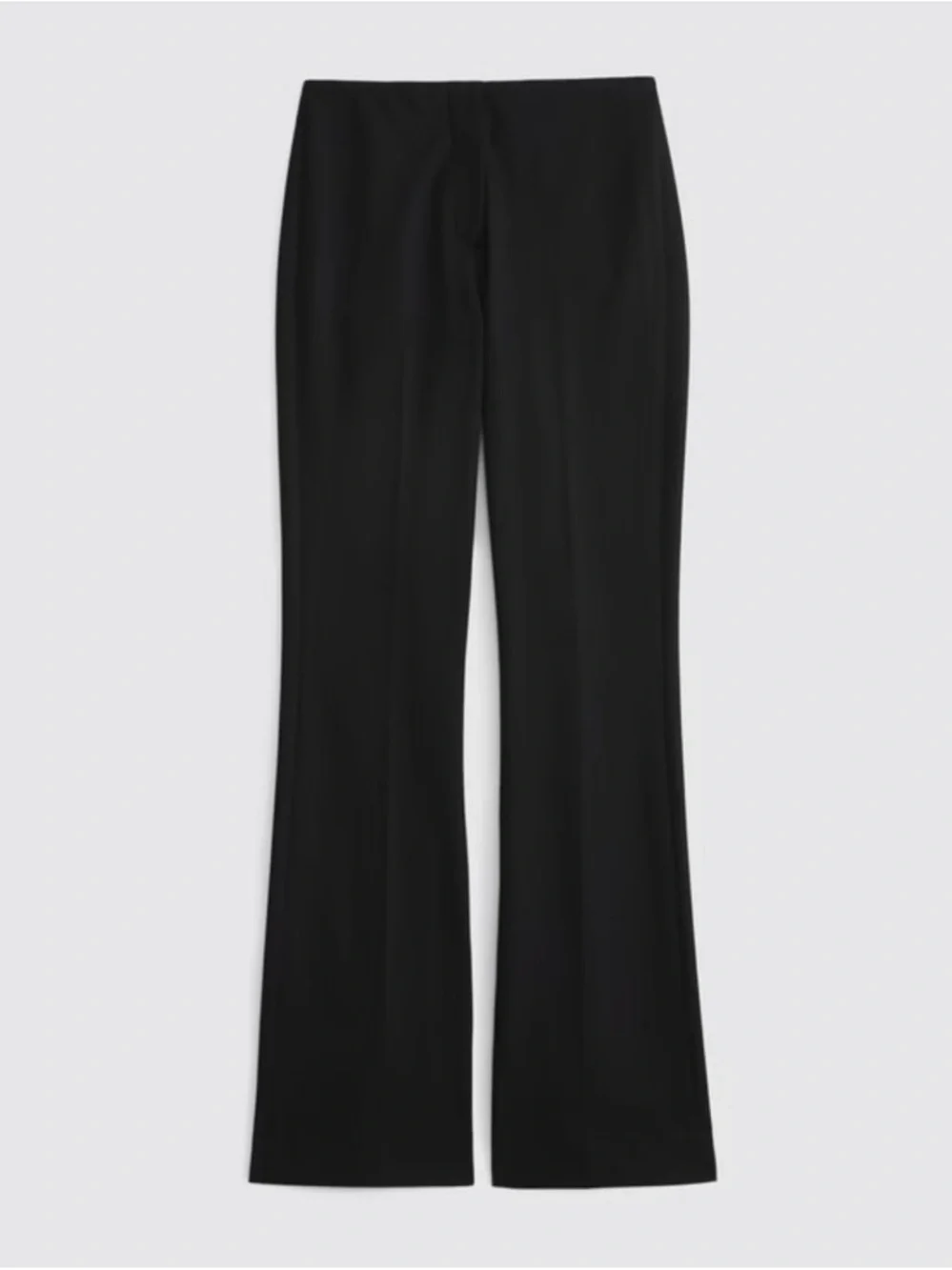 NWT Abercrombie & Fitch Curve Love Women's Black High-Waisted Boot Cut Pants - Picture 6 of 11